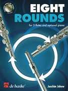 EIGHT ROUNDS FLUTE TRIO BK/CD cover